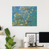 Van Gogh Zweigstellen von Almond Print Poster (Heimbüro)