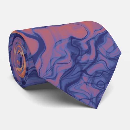 Van- GoghAbends-Krawatte Krawatte (Gerollt)