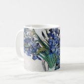 Van- Goghblau-Iris Kaffeetasse (Vorderseite Links)