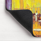 Van- Goghcafé-Impressionist-Malerei Mousepad (Ecke)