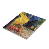 Van- Goghcafé-Terrasse nachts Fliese (Seite)