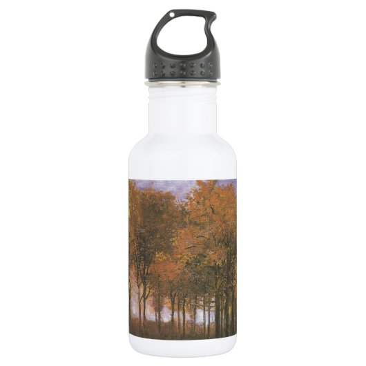 Van- Goghherbst-Fall-Baum verlässt Schicksal Edelstahlflasche (Vorderseite)