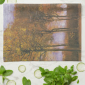 Van- Goghherbst-Fall-Baum verlässt Schicksal Handtuch (Gefaltet)