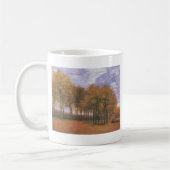 Van- Goghherbst-Fall-Baum verlässt Schicksal Kaffeetasse (Links)