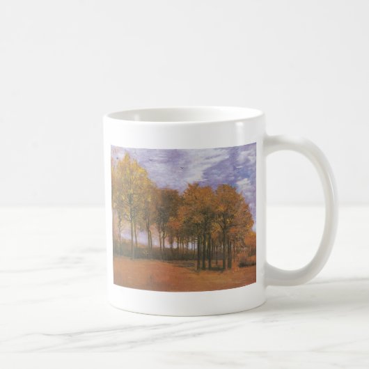 Van- Goghherbst-Fall-Baum verlässt Schicksal Kaffeetasse (Rechts)