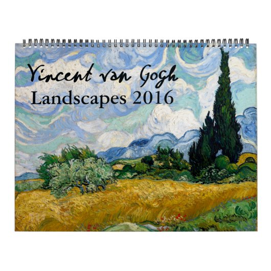 Van- GoghLandschaftsmalerei Kalender (Titelbild)