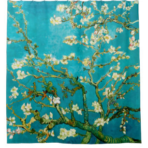 Van- Goghmandel-Blüten-Baum-Duschvorhang Duschvorhang