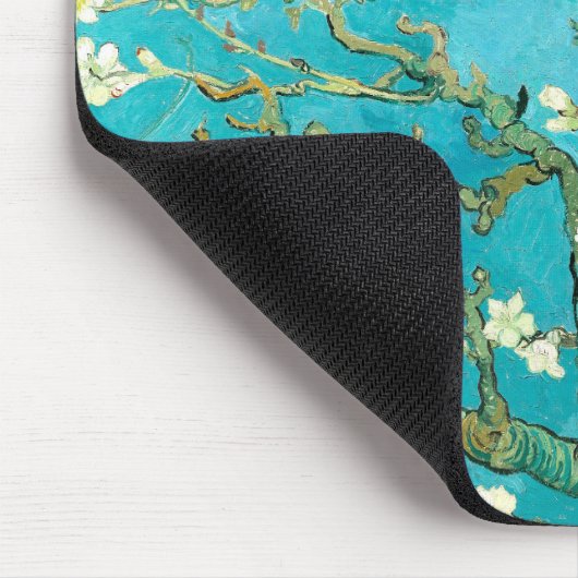 Van- Goghmandel-Blüten Mousepad (Ecke)