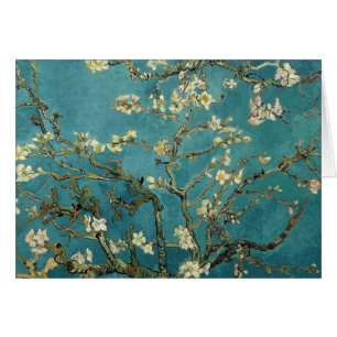 Van- Goghmandel-Niederlassungen in der Blüte