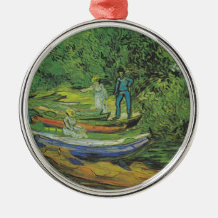 Van- Goghnatur-Boat See-Schicksal Ornament Aus Metall