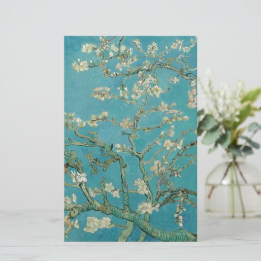 Van Goghs Almond Blossom Briefpapier (Stehend Vorderseite)