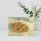 Van Gogh's Basket with Apples Postkarte (Stehend Vorderseite)