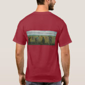 Van Gogh's Bauern oder Bauer, die Kartoffeln pflan T-Shirt (Rückseite)