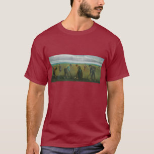 Van Gogh's Bauern oder Bauer, die Kartoffeln pflan T-Shirt