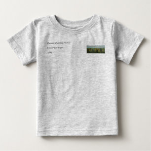 Van Goghs Bauern oder Landwirte beim Kartoffelpfla Baby T-shirt