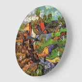 Van Gogh's berühmte Gemälde Große Wanduhr (Winkel)
