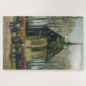 Van Gogh's berühmte Kongregationskirche Puzzle (Horizontal)