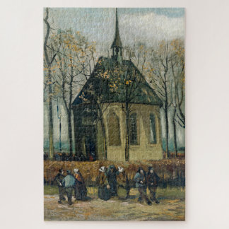 Van Gogh's berühmte Kongregationskirche Puzzle