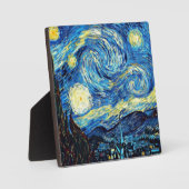 Van Gogh's berühmtes Gemälde, Starry Night Fotoplatte (Vorderseite)