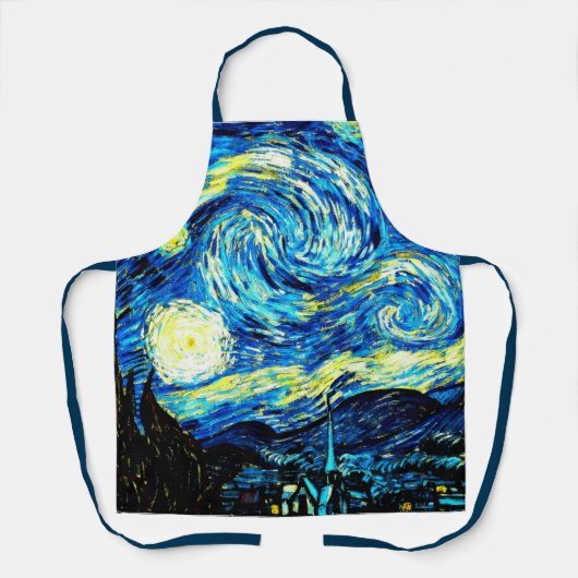 Van Gogh's berühmtes Gemälde, Starry Night Schürze (Vorderseite)