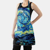 Van Gogh's berühmtes Gemälde, Starry Night Schürze (InSitu)