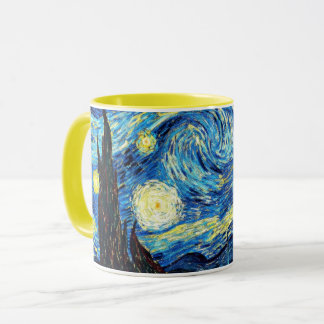 Van Gogh's berühmtes Gemälde, Starry Night Tasse