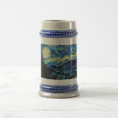 Van Goghs berühmtes Gemälde, Sternennacht Bierglas (Mittel)