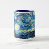 Van Goghs berühmtes Gemälde, Sternennacht Tasse (Zentrum)