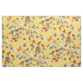 Van Gogh's Blue Iris Floral on Yellow Stoff (Fat Quarter (45,7 x 55,9 cm))