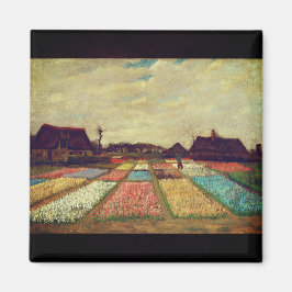 Van Gogh's blühende Schönheit: Bulb Fields Magnet