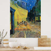 Van Gogh's Cafe Terrace at Night Poster (Küche)