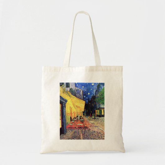 Van Gogh's Cafe Terrace Budget Tasche (Vorne)