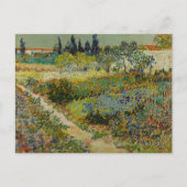 Van Gogh's Classic Painting Garden in Arles Postkarte (Vorderseite)
