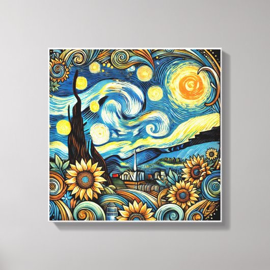 Van Gogh's Dreamscape Leinwand Wall Art (Vorderseite)