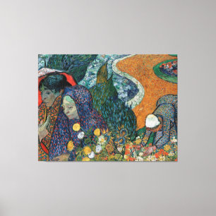 Van Gogh's Erinnerung an den Garten in Etten (1888 Leinwanddruck