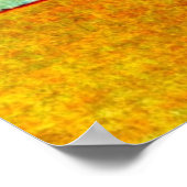 Van Gogh's geliebte Sonnenblumen (12) Poster (Ecke)