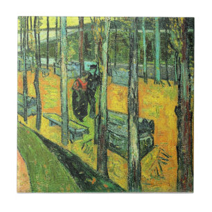 Van Gogh's Gemälde, Alychamps, Herbst Fliese