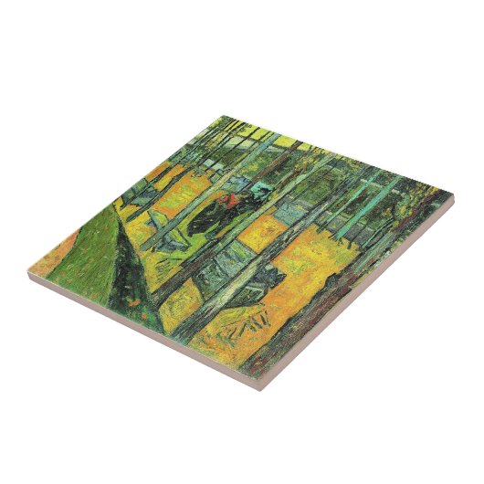 Van Gogh's Gemälde, Alychamps, Herbst Fliese (Seite)