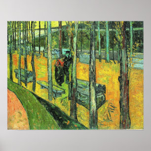 Van Gogh's Gemälde, Alychamps, Herbst Poster