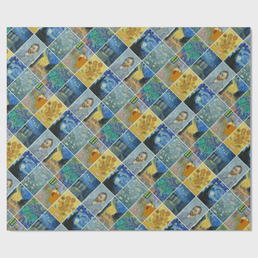 Van Gogh's Gemälde Geschenkpapier (Flach)