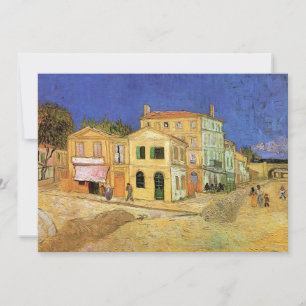 Van Goghs Haus in Arles, Einweihungsfeier Einladung