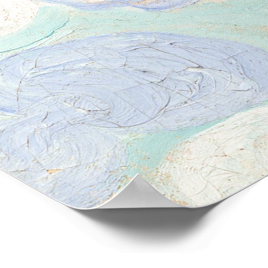 Van Goghs Himmelshintergrund Poster (Ecke)