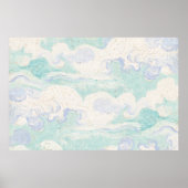 Van Goghs Himmelshintergrund Poster (Vorne)