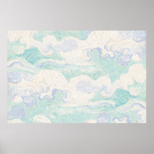 Van Goghs Himmelshintergrund Poster