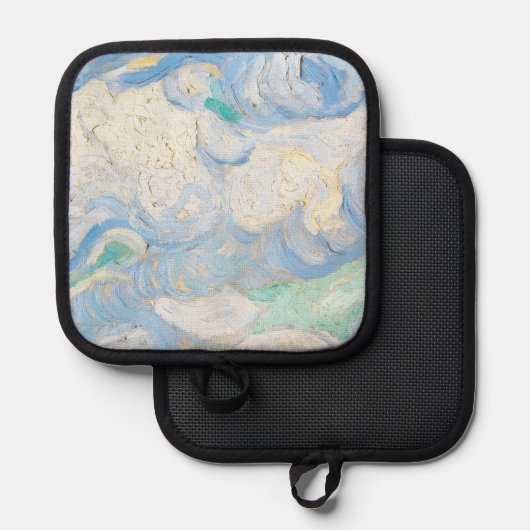 Van Goghs Himmelshintergrund Topflappen (Vorderseite/Rückseite)