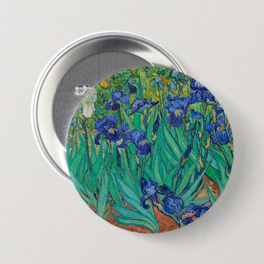 Van Gogh's Ire Button (Vorne & Hinten)