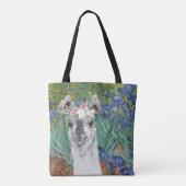 Van Gogh's Ire und der Extravagante Llama Tasche (Rückseite)