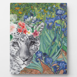 Van Gogh's Ire und Extravagant Leopard Fotoplatte