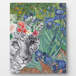 Van Gogh's Ire und Extravagant Leopard Fotoplatte