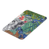 Van Gogh's Ire und Extravagant Leopard Magnet (Linke Seite)